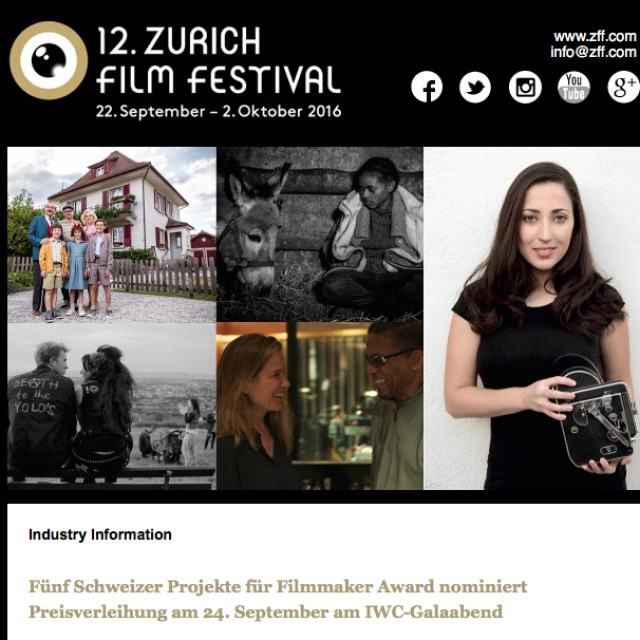 «Lasst die Alten sterben» von Juri Steinhart für den Filmmaker Award nominiert