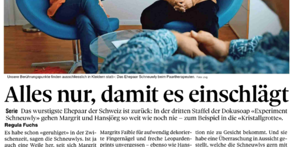 Experiment Schneuwly – der Bund vom 18.12.2018